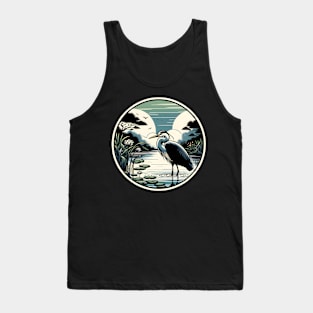 Japanese Heron Pond Tank Top